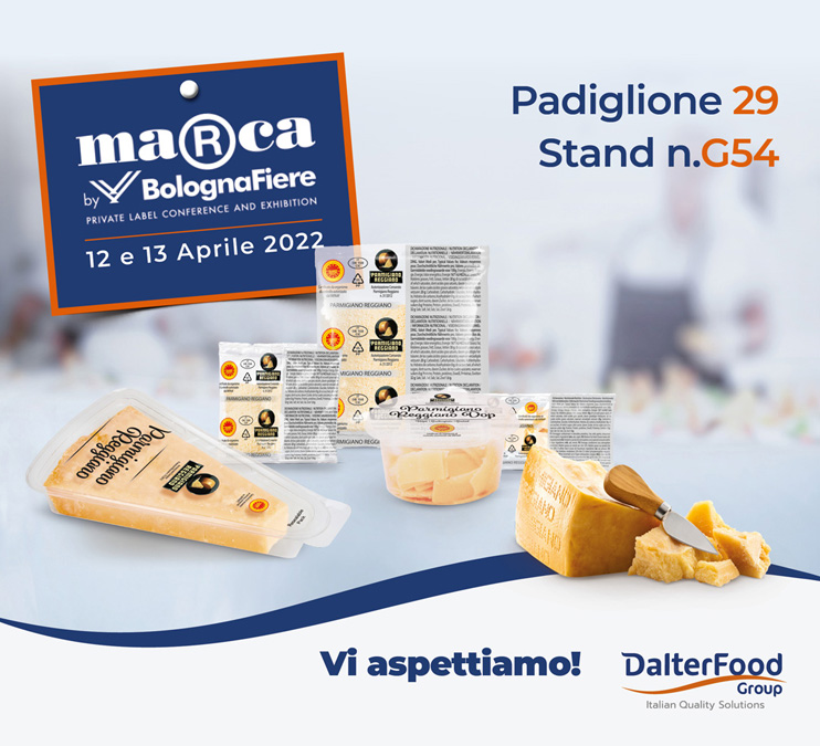Dalterfood Group torna a Marca e offre l’occasione per assaggiare un prodotto unico: il Parmigiano Reggiano Biologico di sola Pezzata Rossa Italiana