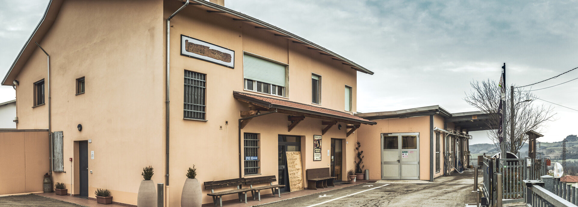 The Colline di Selvapiana e Canossa cheese factory