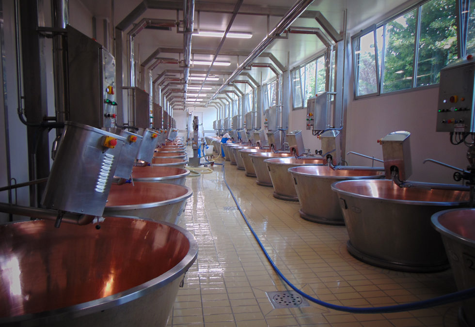 THE CIGARELLO DAIRY IT IS NOW THE LARGEST FACTORY IN THE APPENNINES