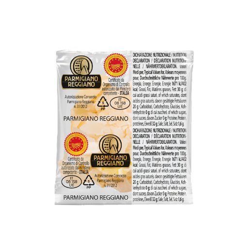 Parmigiano Reggiano feuilles Sachet monodose