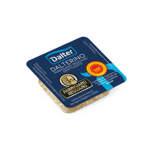 Dalterino Parmgiano Reggiano fromage râpé Pot modose