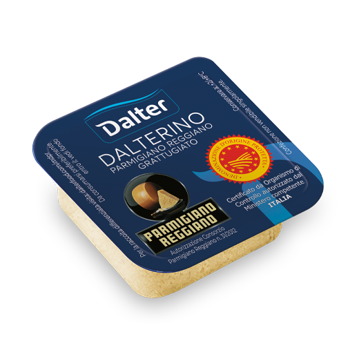 Dalterino Parmigiano Reggiano  grattugiato Vaschetta monodose