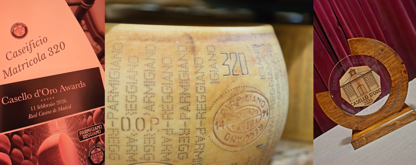 Il Caseificio Colline del Cigarello e Canossa di DalterFood Group vince il prestigioso premio “Casello d’Oro”